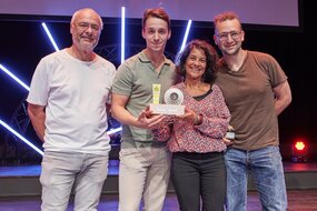 Représantants de l'équipReprésantants de l'équipe CRBS lors de la remise des prixe CRBS lors de la remise des prix©CADR67