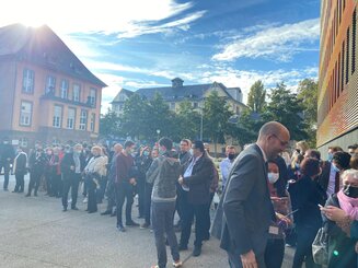 CRBS Inauguration Parvis ©N Christophe