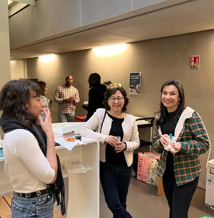 Moment de convivialité lors de la remise des prix du concours photos ©N Christophe