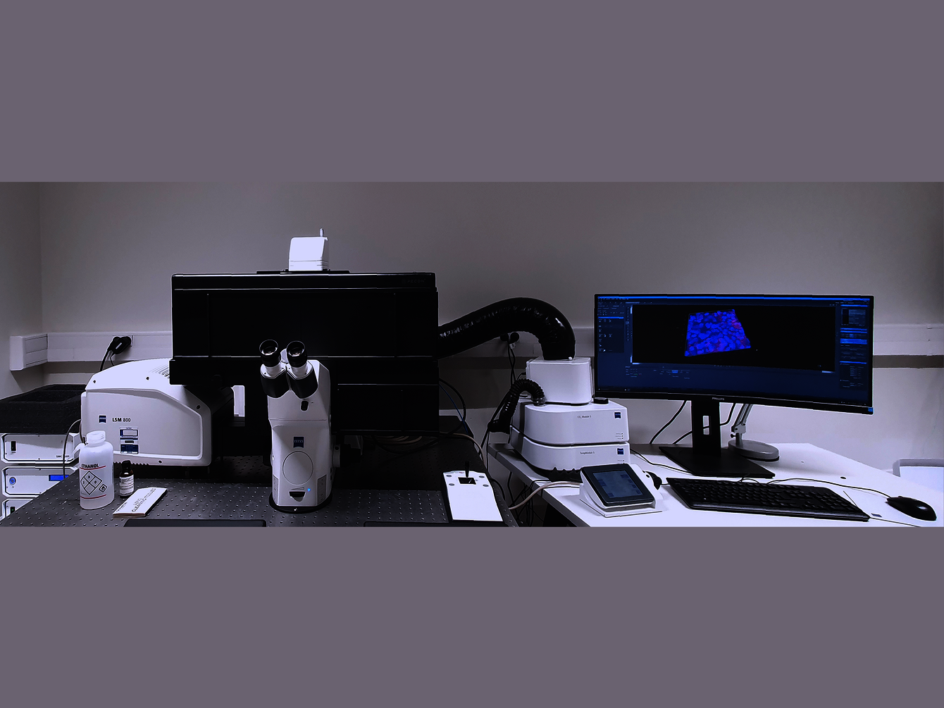 CRBS PIC-STRA Zeiss LSM800 airyscan © Pascal Kessler