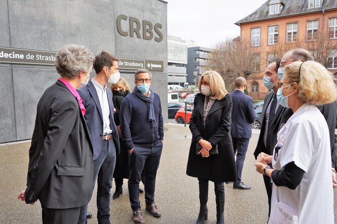 Visite de Brigitte MACRON-01_021221 ©Claire EDEL